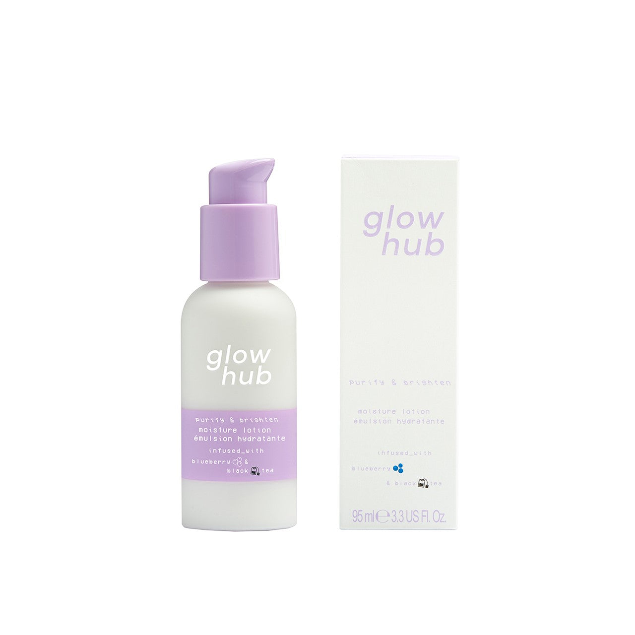 Glow Hub Purify And Brighten Moisture Lotion 95ml