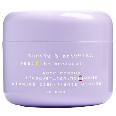 Glow Hub Purify And Brighten Pore Rescue Lifesaver Toning Pads 35 Pads