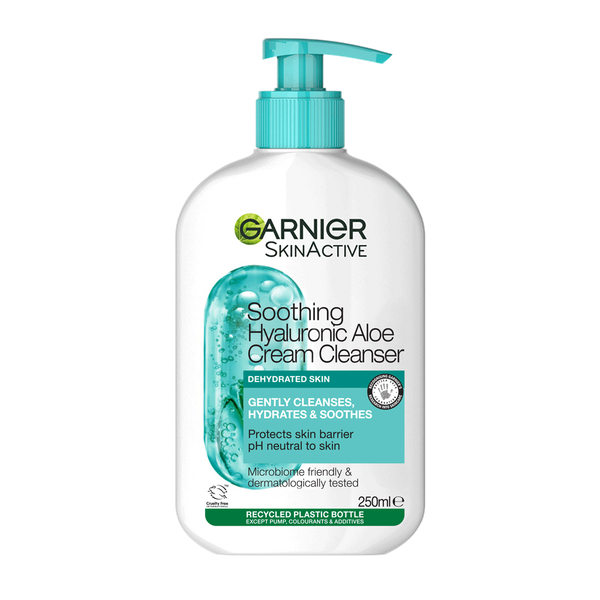 Garnier Skin Active Soothing Hyaluronic Aloe Cream Cleanser 250ml