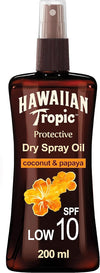 Hawaiian Tropic Protective Dry Spray Oil SPF10 200ml
