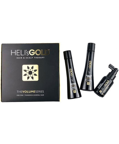 Helis Gold  Hair And Scalp Therapy The Volume Series For Fine Hair