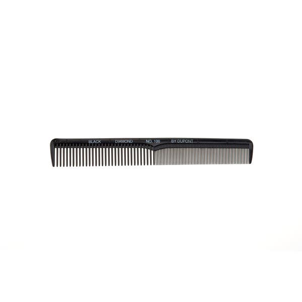 Black Diamond 100 Stylist Barber Styling Work Comb - Afro Hair Boutique