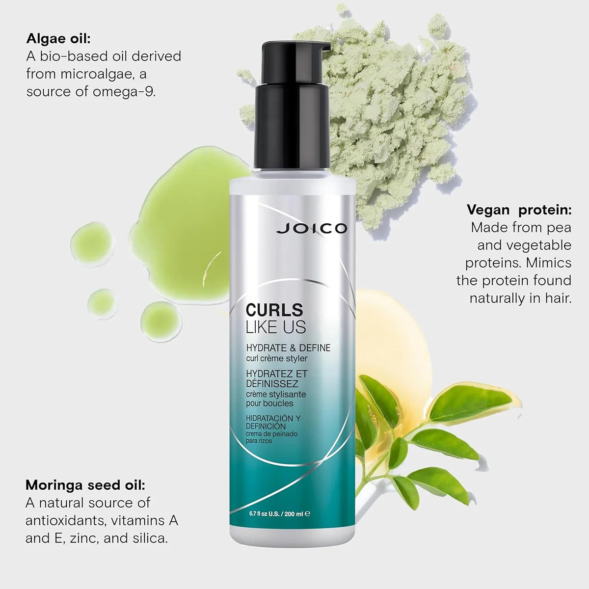Joico Curls Like Us Hydrate And Define Curl Creme Styler 200ml