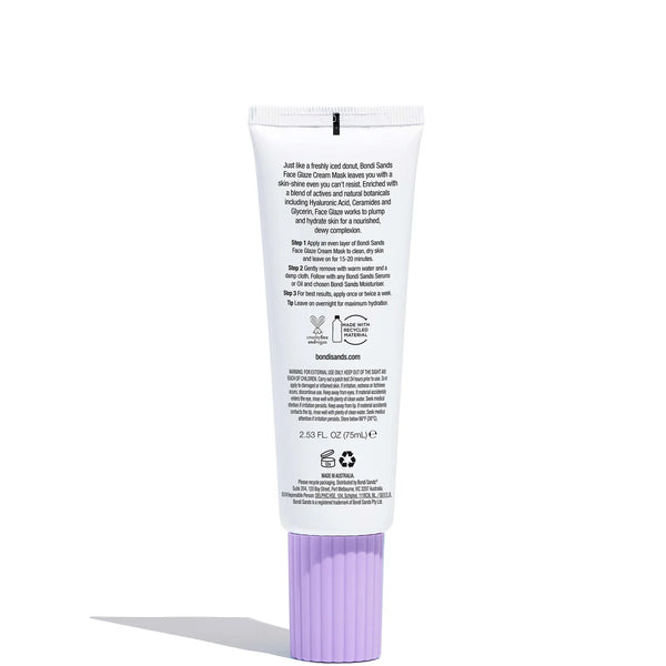 Bondi Sands Face Glaze Ultra Hydrating Cream Mask 75ml