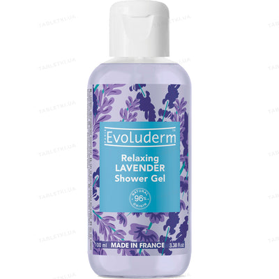 Evoluderm Lavender Shower Gel 100ml / 500ml