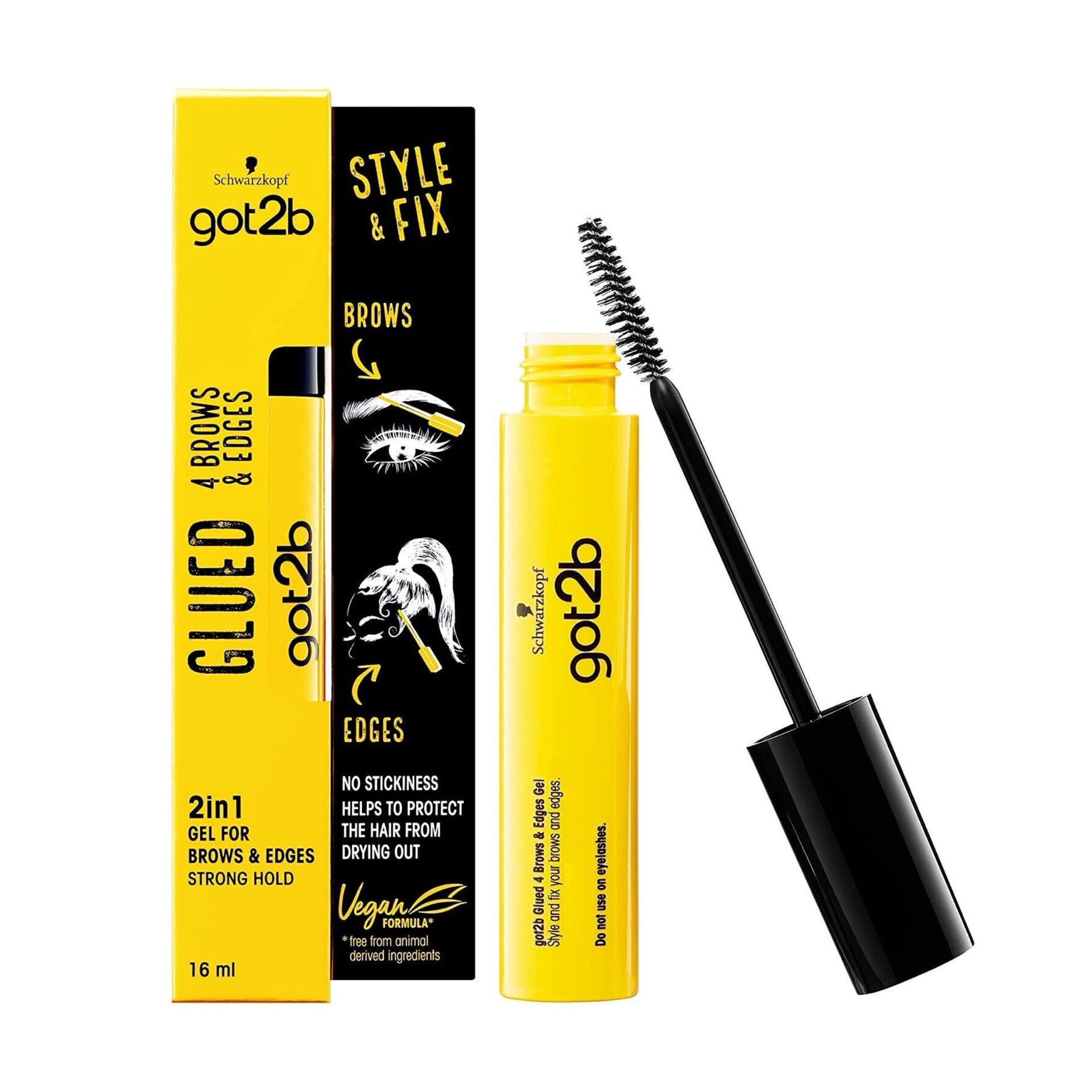 Schwarzkopf Got2b 2 In 1 Gel For Brows And Edges 16ml