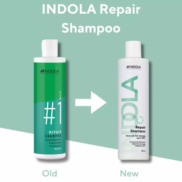 Indola Exclusively Professional Indola Repair Shampoo 1 Wash 1000ml - Afro Hair Boutique