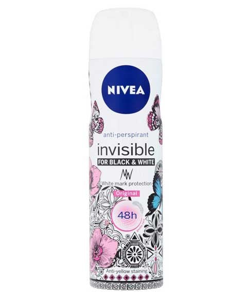 Nivea  Black And White Invisible Original Deodorant Spray