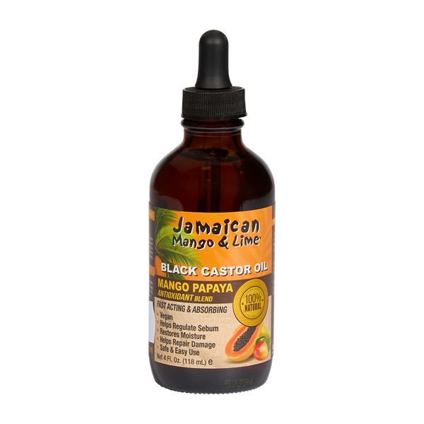Jamaican Mango And Lime Black Castor Oil Mango And Papaya 118ml - Afro Hair Boutique