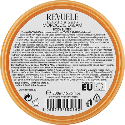 Revuele Beauty And Care Morocco Dream Body Butter 200ml