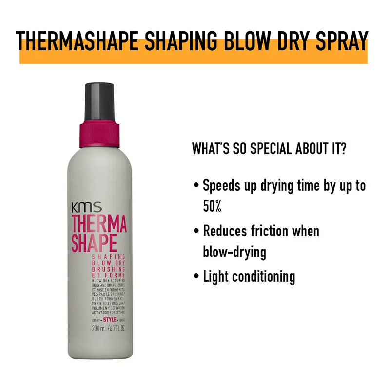 KMS Therma Shape Shaping Blow Dry New Pack 200ml