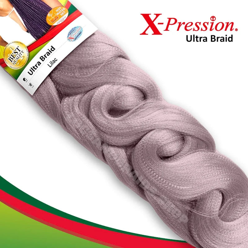 X Pression Syn Ultra Braid X-PRESSION Ultra Hair Braid (Braiding) Extension (Choice of Colours)
