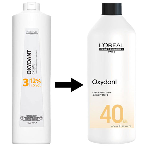 L'Oreal Professional Oxydant Creme - 1000ml 3.75%, 6%, 9%, 12%
