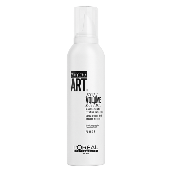 Loreal Paris Loreal Tecni Art Full Volume Extra Strong Hold Mousse Force 5 250ml - Afro Hair Boutique