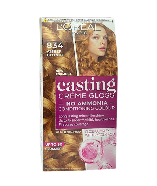 loreal  - Casting Creme Gloss Conditioning Color 834 Amber Blonde 