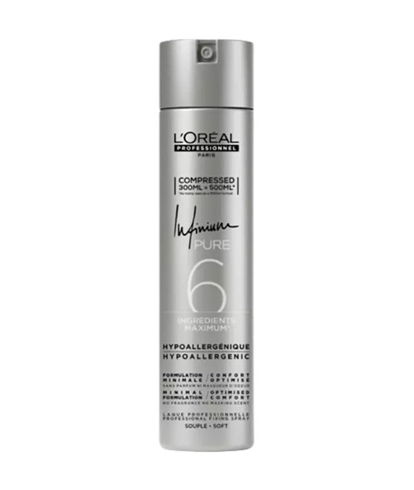 loreal  Infinium Pure 6 Ingredients Maximum Soft Spray