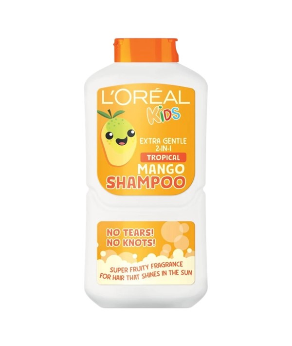 Loreal Kids Extra Gentle 2 In 1 Tropical Mango Shampoo