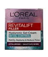 Loreal Revitalift Filler 8H Oil Control Hyaluronic Gel Cream 50ml