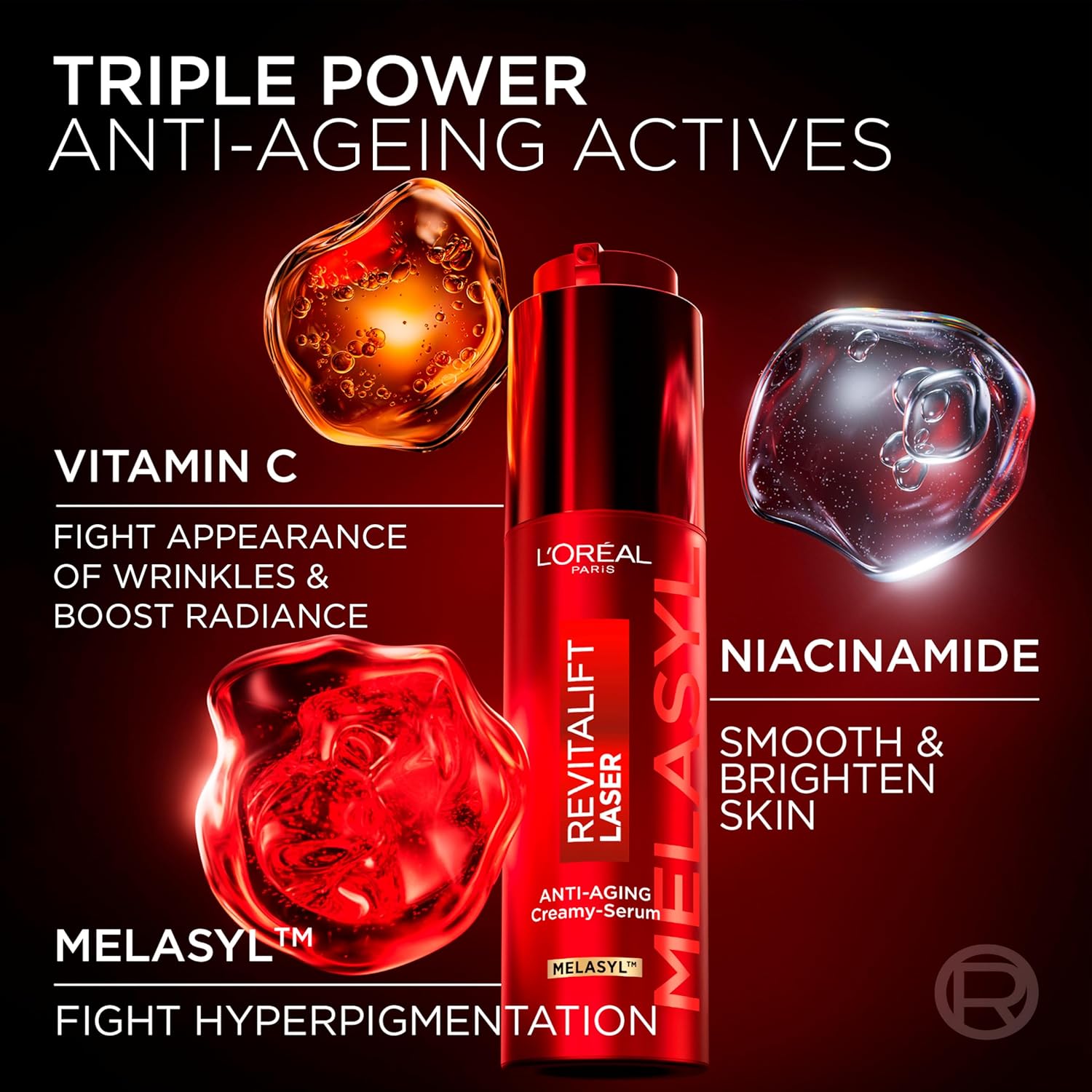 Loreal Revitalift Laser Triple Laser Anti Ageing Creamy Serum