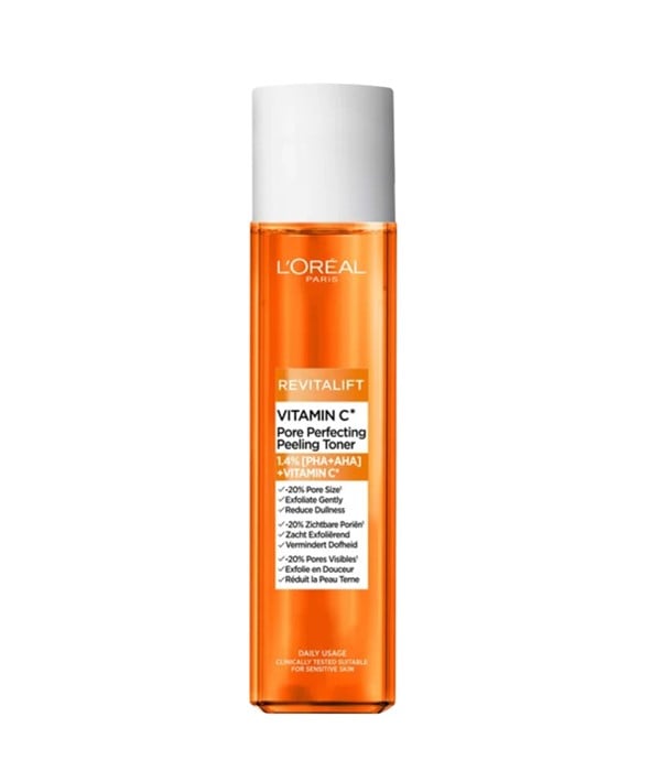 loreal  Revitalift Vitamin C Pore Perfecting Peeling Toner