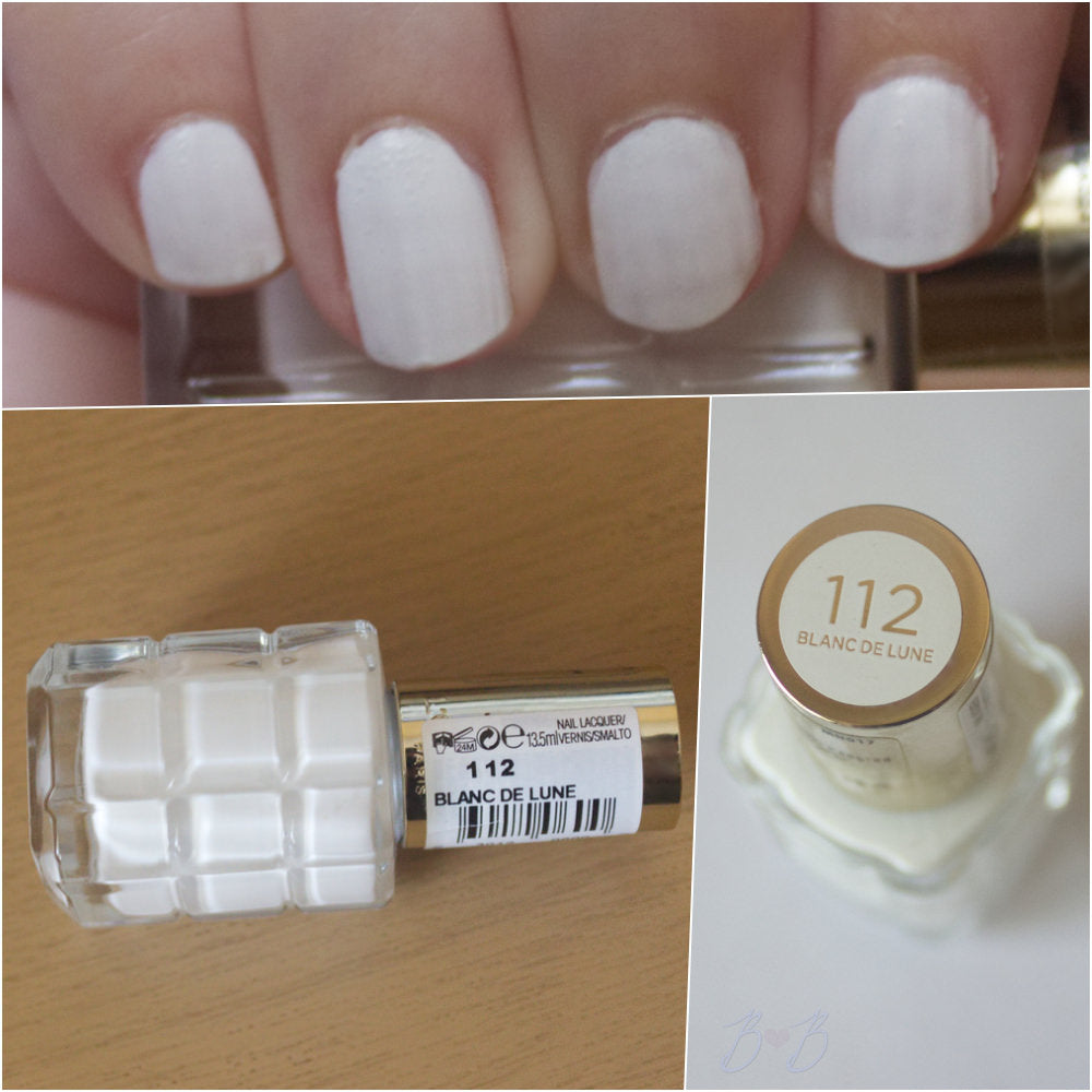 Loreal Nail Lacquer 112 Blanc De Lune