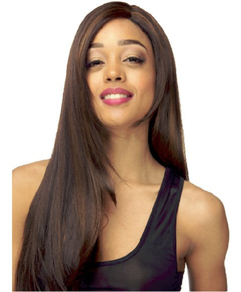 Impression Handmade Invisible L Part Syn Destiny Lace Wig