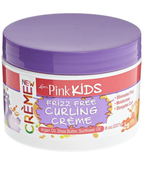 Lusters Products Pink Kids Frizz Free Curling Creme