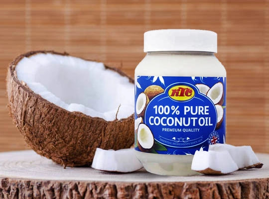 KTC 100% Pure Coconut Oil for Hair, Skin care, Cooking MultiPurpose 500ml /250ml - Afro Hair Boutique