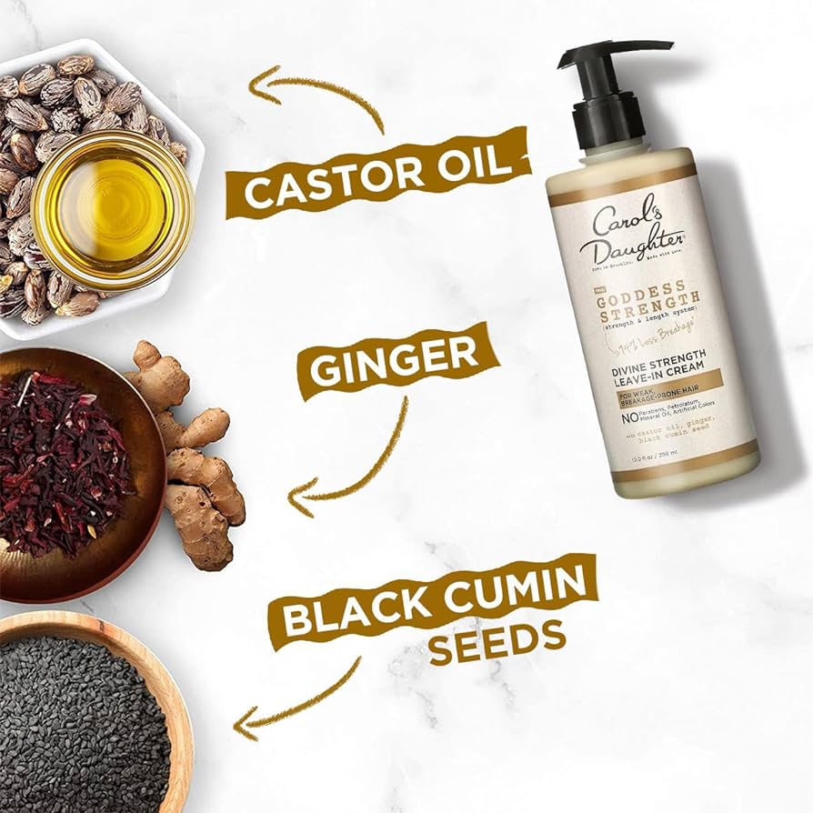 Carols Daughter Goddess Divine Strength Leave In Cream For Weak hair 296ml