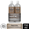 Bed Head by TIGI Shampoo & Conditioner For Men Clean It Up Tween Duo, 750ml