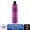 Bed Head by Tigi Dumb Blonde Shampoo for Hair Damage Protection 400ml / 750ml