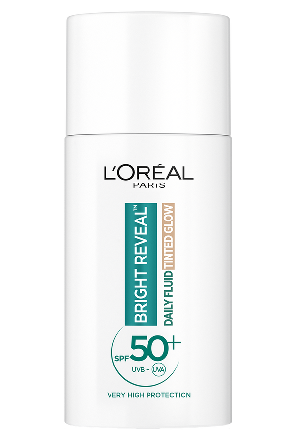 Loreal Bright Reveal Daily Fluid Tinted Glow SPF50 50ml