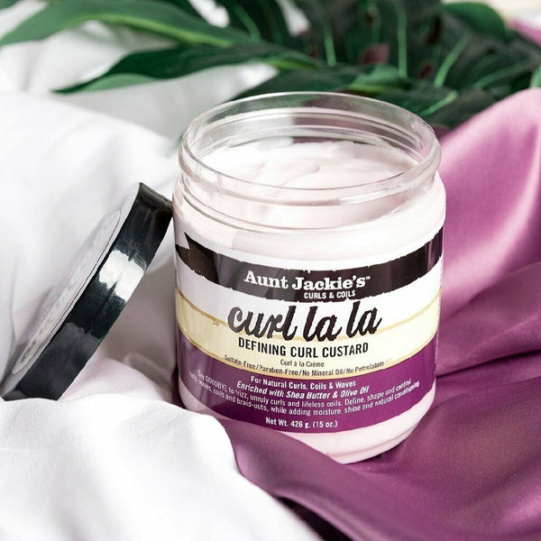 Aunt Jackie’s Curl La La Defining Curl Custard Sulfate & Paraben Free 426g - Afro Hair Boutique