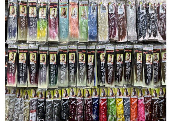 X Pression Syn Ultra Braid X-PRESSION Ultra Hair Braid (Braiding) Extension (Choice of Colours) - Afro Hair Boutique