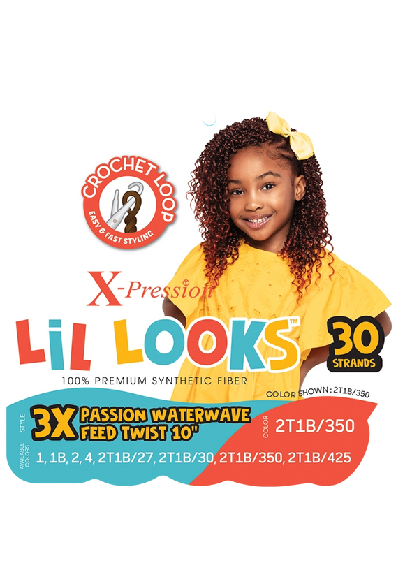 X Pression  Syn Lil Looks Passion Waterwave Feed Twist Braid - Afro Hair Boutique