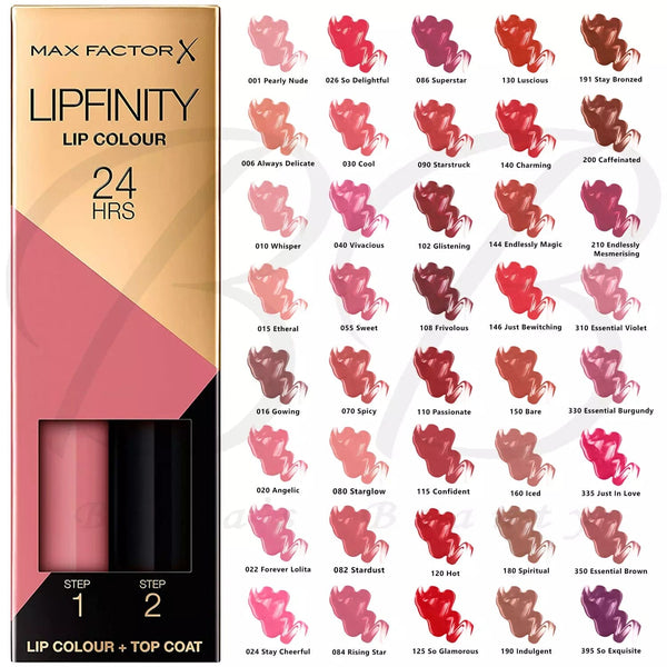 Max Factor 24H Lipfinity Lip Colour - Afro Hair Boutique