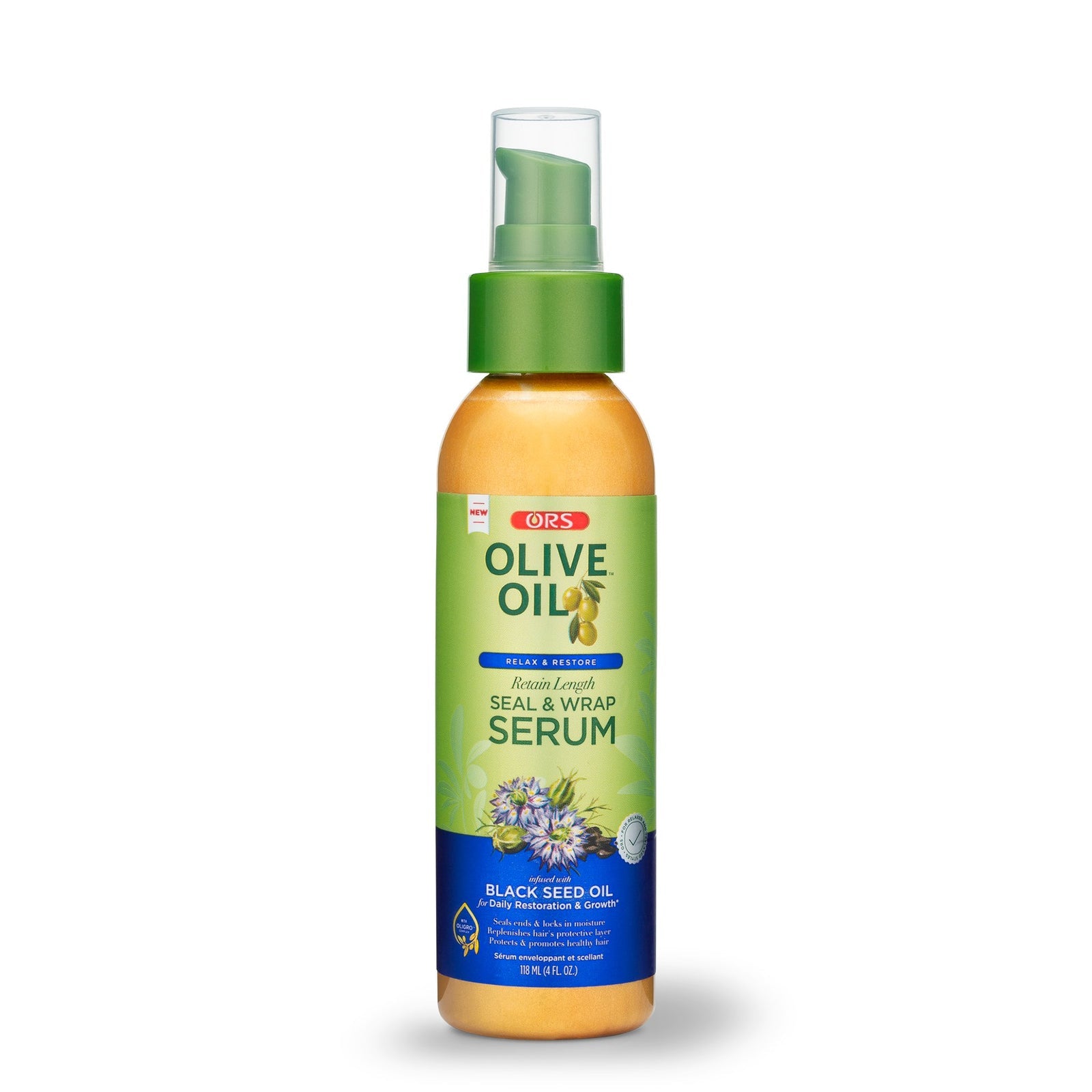 Organic Root Stimulator ORS Olive Oil Relax And Restore Seal & Wrap Serum 118ml