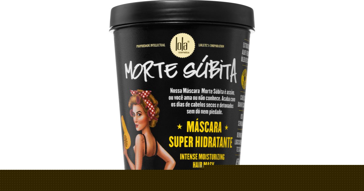 Lola Cosmetics Morte Subita Sudden Death Intense Moisturizing Hair Mask 450g
