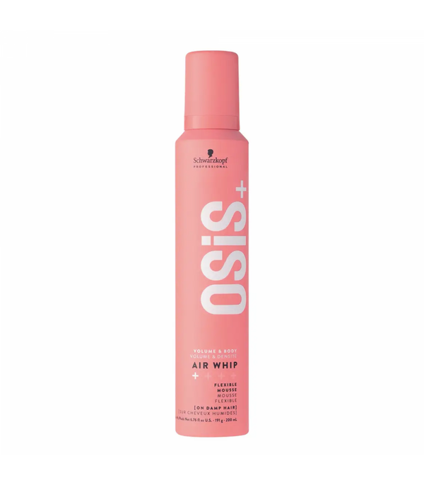Schwarzkopf Osis Plus Volume And Body Air Whip Flexible Mousse 200ml - Afro Hair Boutique