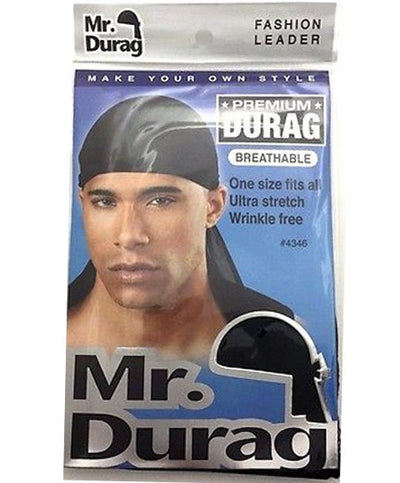 Annie Mr Durag Breathable Premium Durag Black 4346