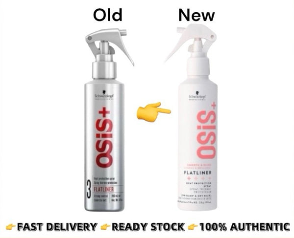 Schwarzkopf Osis+ Plus Flatliner Heat Protecting Spray 200ml - Afro Hair Boutique