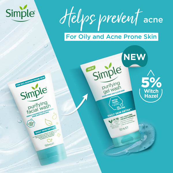 Simple  Purifying Facial Wash - Afro Hair Boutique