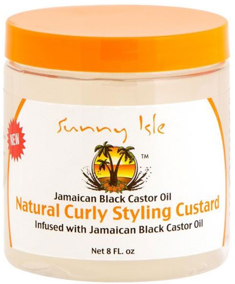 Sunny Isle Jamaican Black Castor Oil Natural Curly Styling Custard