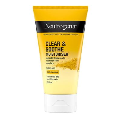 Johnson And Johnson Neutrogena Clear And Soothe Oil Free Moisturiser 75ml