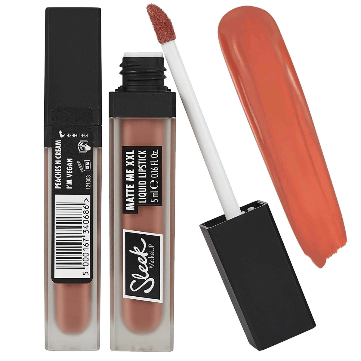 Sleek Make Up Matte Me XXL Liquid Lipstick I M Vegan Peaches N Cream 5ml