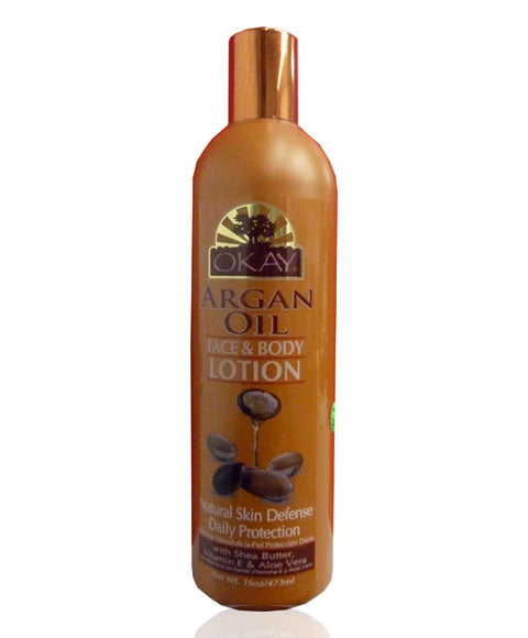 XBI OKAY Argan Oil Face And Body Lotion
