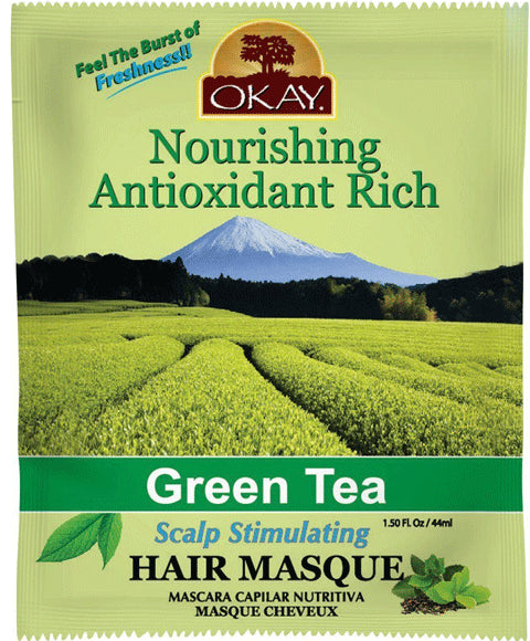 XBI Nourishing Antioxidant Rich Green Tea Scalp Stimulating Hair Masque