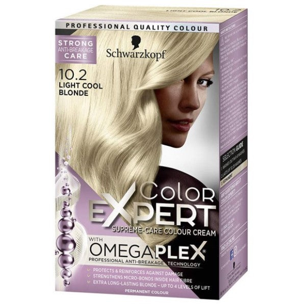 Schwarzkopf  Color Expert Omegaplex Colour Cream 10.2 Light Cool Blonde
