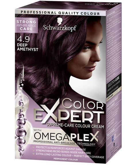 Schwarzkopf  Color Expert Omegaplex Colour Cream 4.9 Deep Amethyst