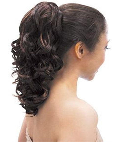 Model Model Glance Drawstring Ponytail Syn Opera Girl